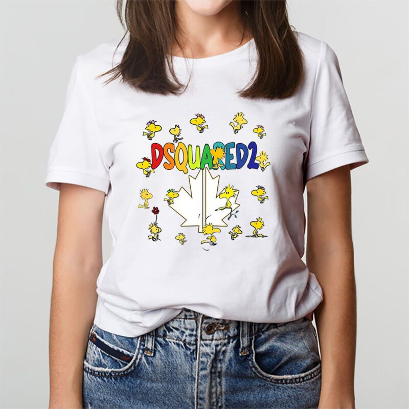 Snoopy Dsquared2 Unisex T Shirt Cotton Tee TAT7647 3