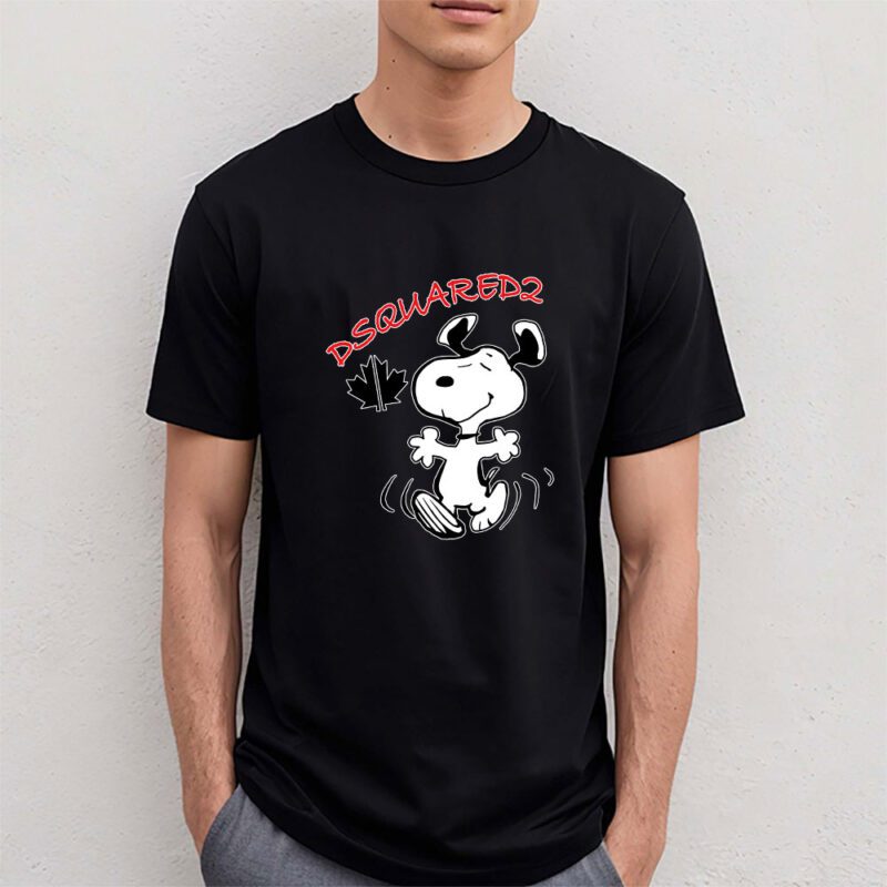 Snoopy Dsquared2 Unisex T Shirt Cotton Tee TAT7649 4