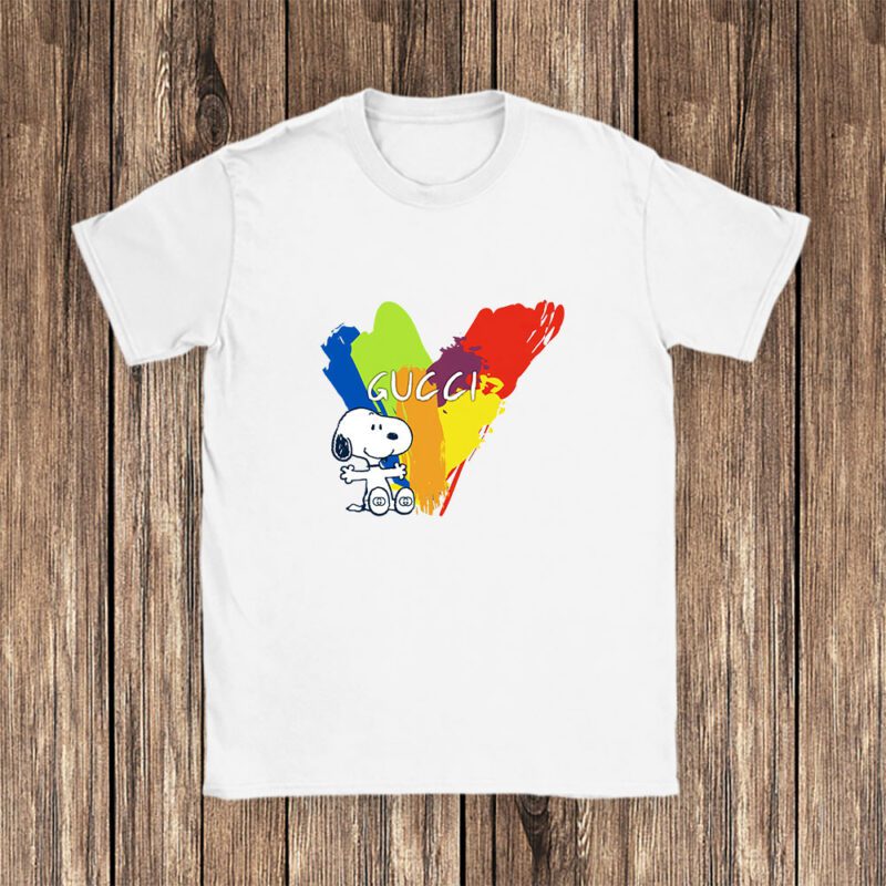 Snoopy Gucci Unisex T Shirt Cotton Tee TAT7216 1