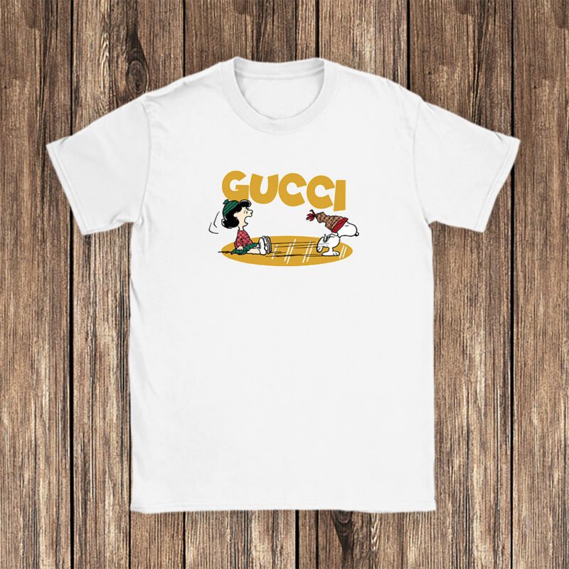 Snoopy Gucci Unisex T Shirt Cotton Tee TAT7217 1