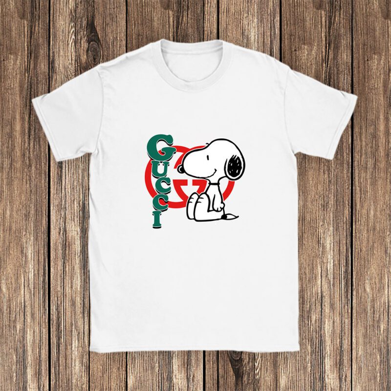 Snoopy Gucci Unisex T Shirt Cotton Tee TAT7219 1