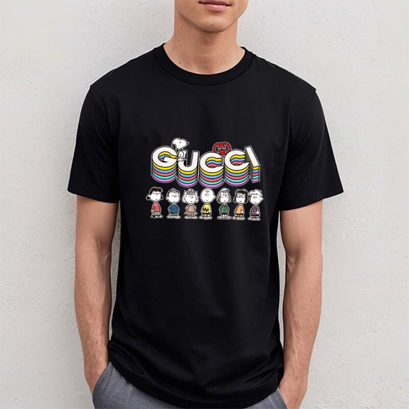 Snoopy Gucci Unisex T Shirt Cotton Tee TAT7221 4