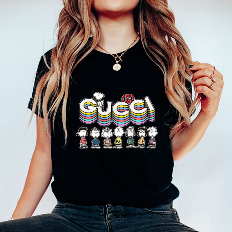Snoopy Gucci Unisex T Shirt Cotton Tee TAT7221 5