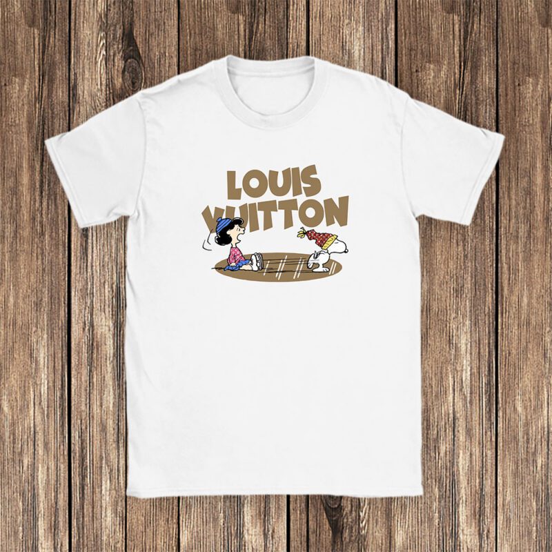 Snoopy Louis Vuitton Unisex T Shirt Cotton Tee TAT7264 1