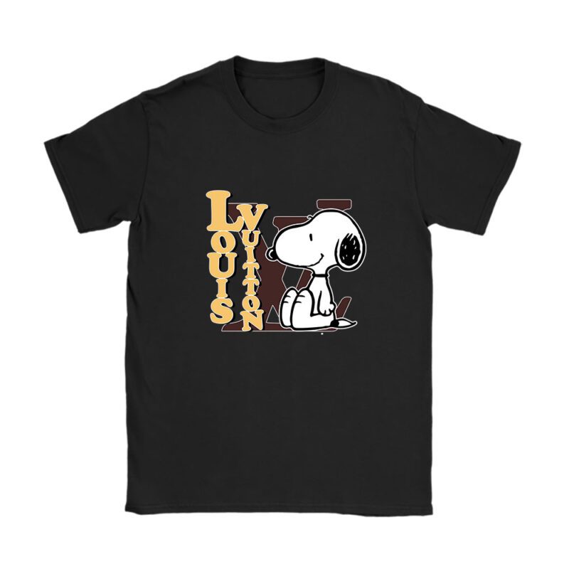 Snoopy Louis Vuitton Unisex T-Shirt Cotton Tee TAT7266