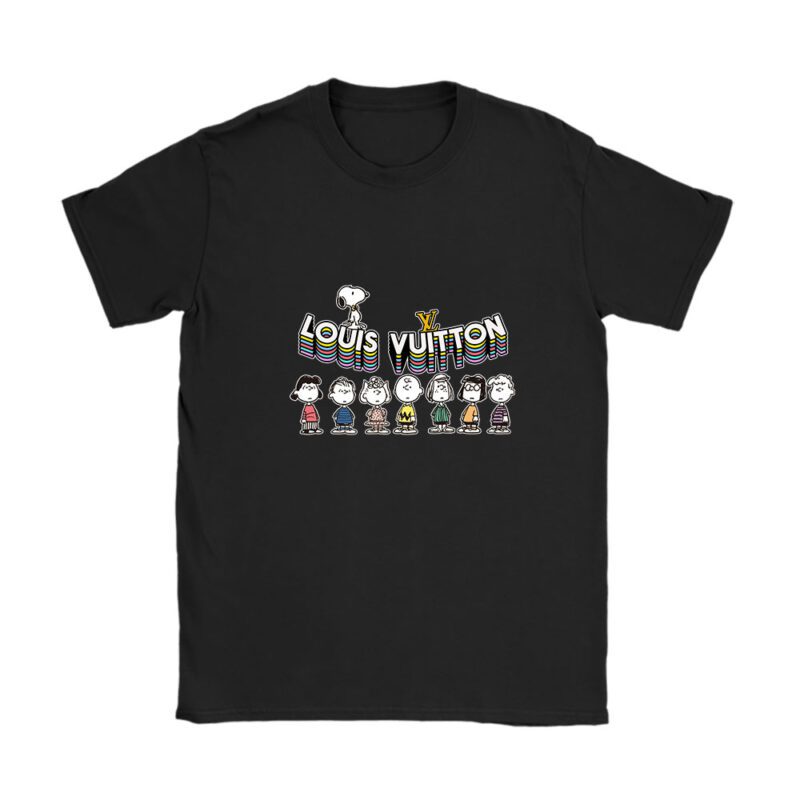 Snoopy Louis Vuitton Unisex T-Shirt Cotton Tee TAT7268