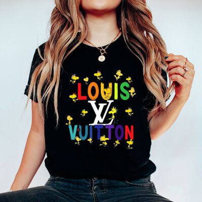 Snoopy Louis Vuitton Unisex T Shirt Cotton Tee TAT7269 5