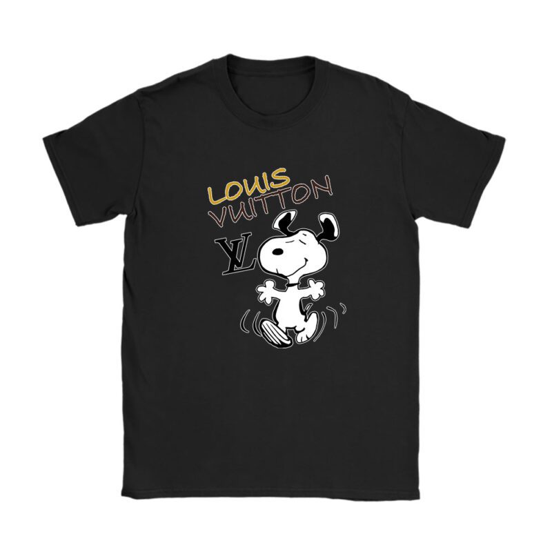 Snoopy Louis Vuitton Unisex T-Shirt Cotton Tee TAT7270