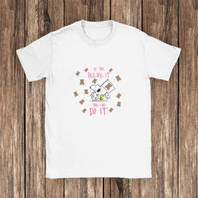 Snoopy Moschino Unisex T Shirt Cotton Tee TAT7273 1