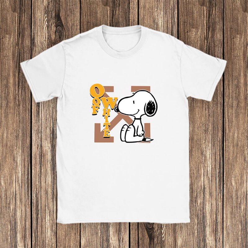 Snoopy Offwhite Unisex T Shirt Cotton Tee TAT7330 1