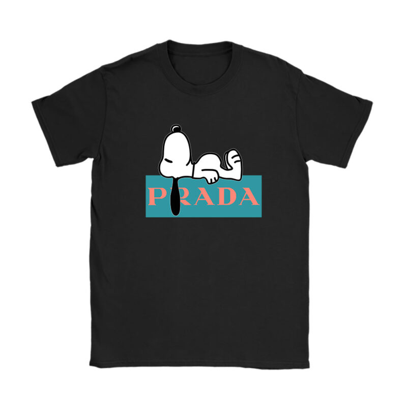 Snoopy Prada Unisex T-Shirt Cotton Tee TAT14442