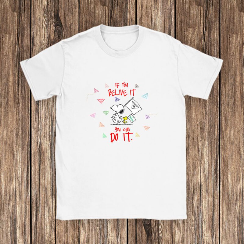 Snoopy Prada Unisex T Shirt Cotton Tee TAT7343 1