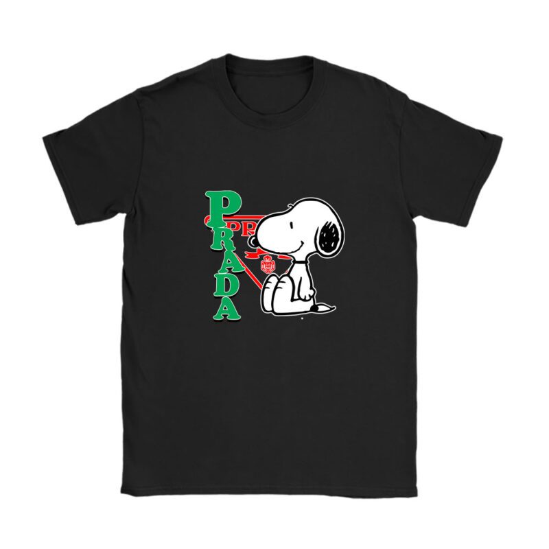 Snoopy Prada Unisex T-Shirt Cotton Tee TAT7347