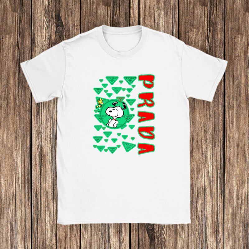 Snoopy Prada Unisex T Shirt Cotton Tee TAT8429 1