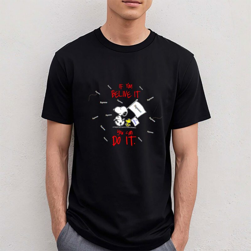 Snoopy Supreme Unisex T Shirt Cotton Tee TAT7370 4