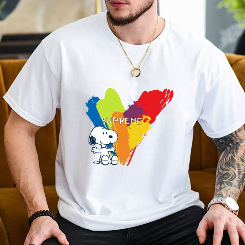 Snoopy Supreme Unisex T Shirt Cotton Tee TAT7371 2