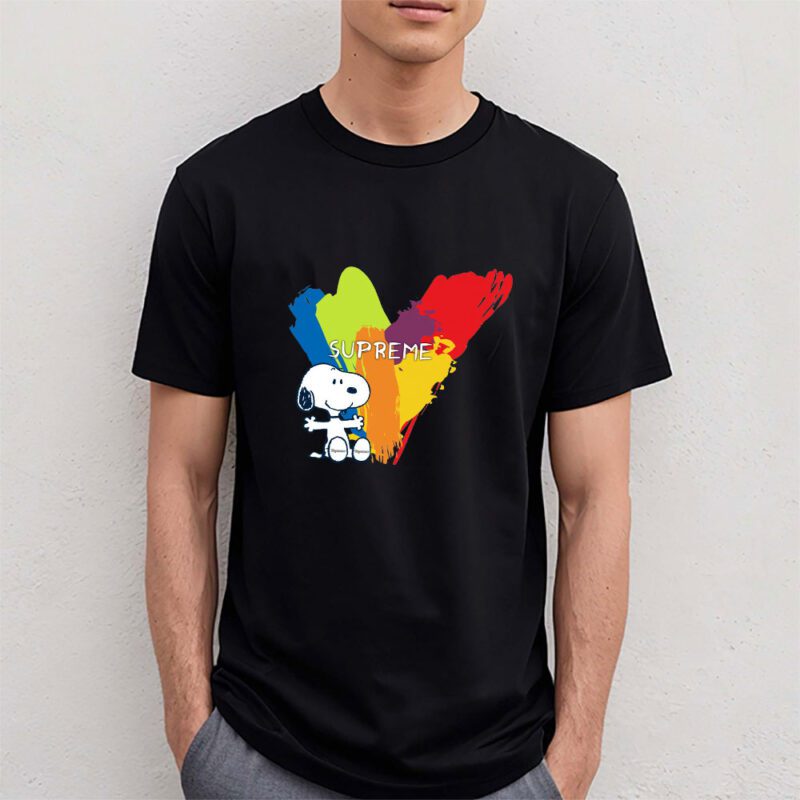 Snoopy Supreme Unisex T Shirt Cotton Tee TAT7371 4