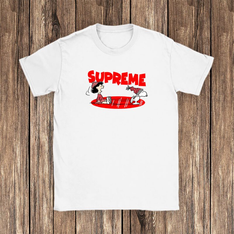 Snoopy Supreme Unisex T Shirt Cotton Tee TAT7372 1