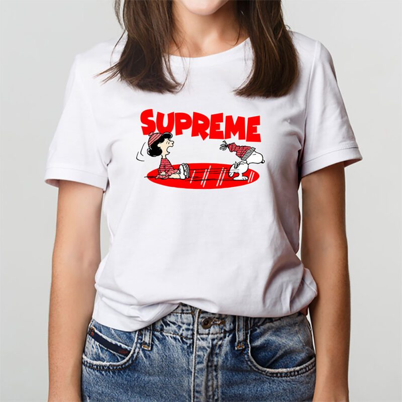 Snoopy Supreme Unisex T Shirt Cotton Tee TAT7372 3