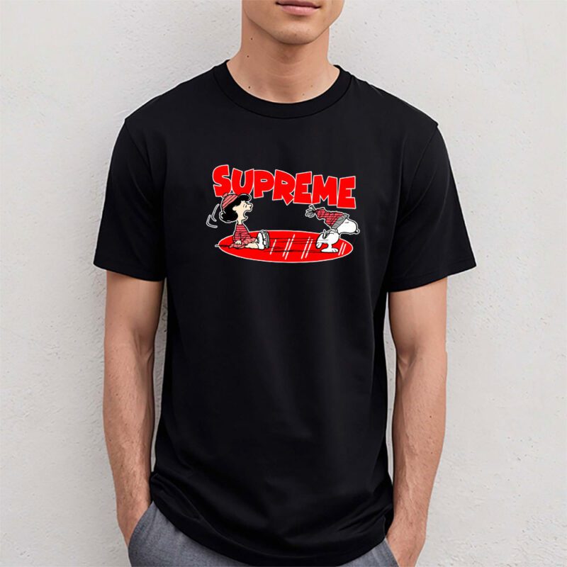 Snoopy Supreme Unisex T Shirt Cotton Tee TAT7372 4