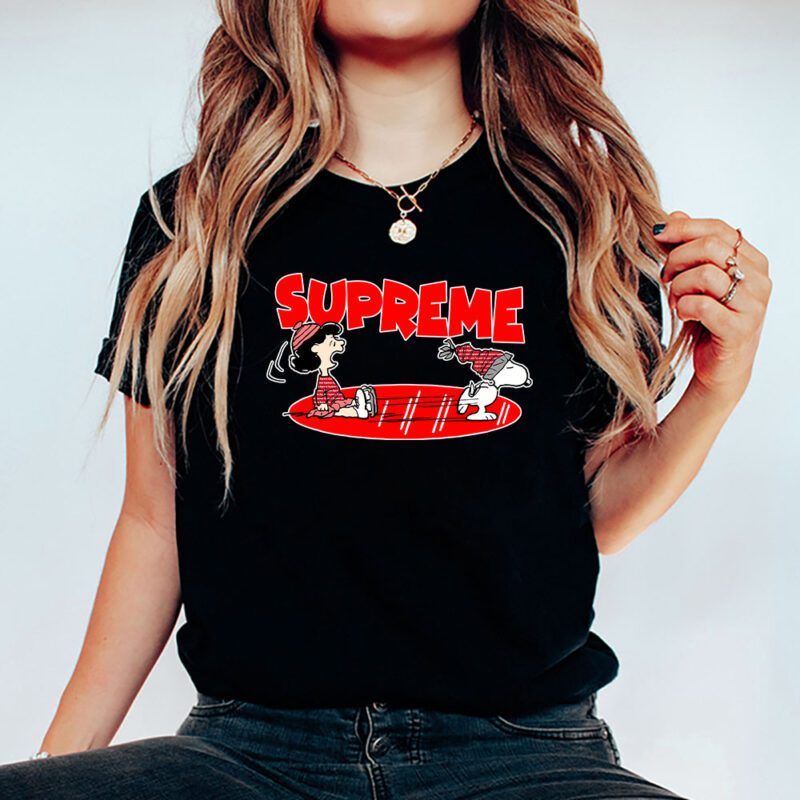 Snoopy Supreme Unisex T Shirt Cotton Tee TAT7372 5