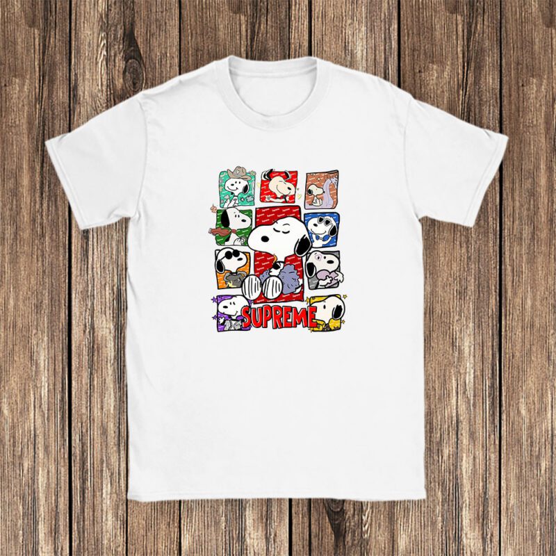 Snoopy Supreme Unisex T Shirt Cotton Tee TAT7373 1