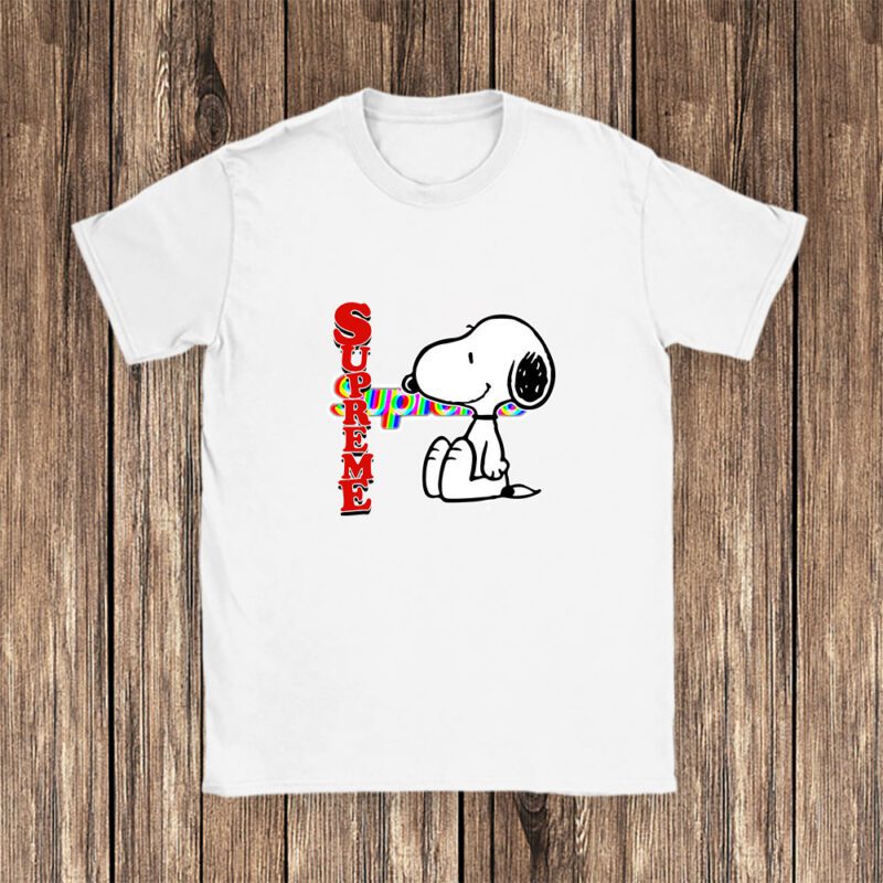 Snoopy Supreme Unisex T Shirt Cotton Tee TAT7374 1