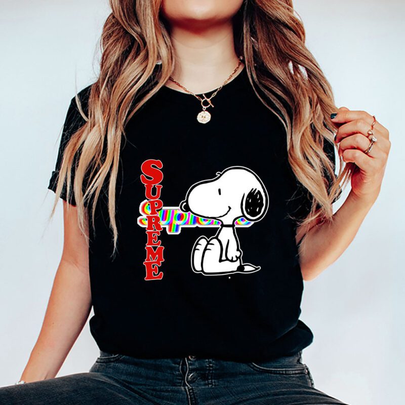 Snoopy Supreme Unisex T Shirt Cotton Tee TAT7374 5
