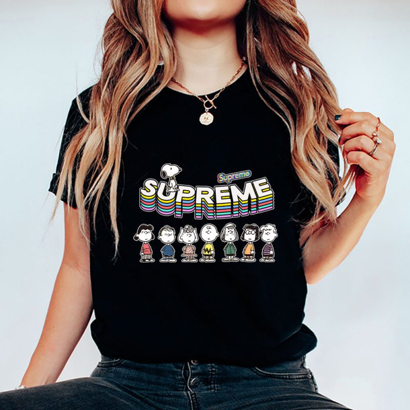Snoopy Supreme Unisex T Shirt Cotton Tee TAT7376 5