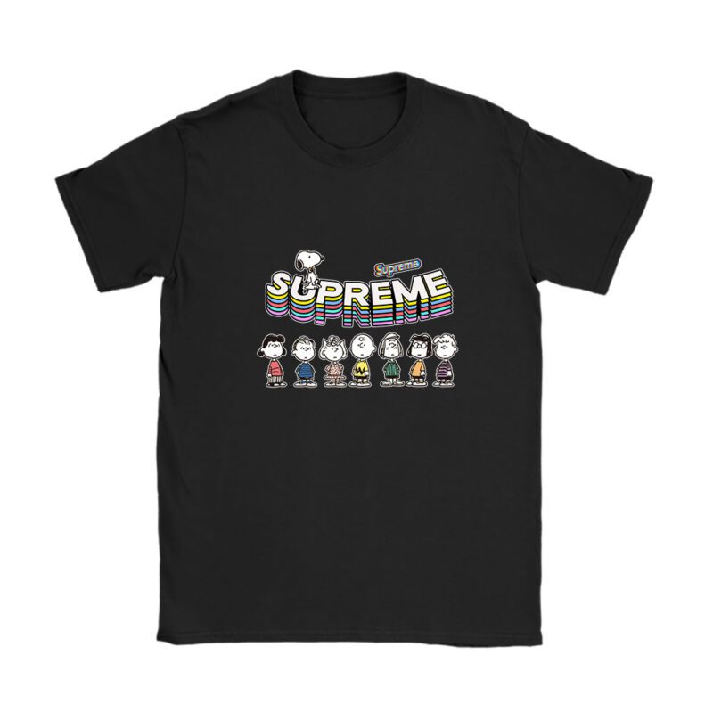 Snoopy Supreme Unisex T-Shirt Cotton Tee TAT7376