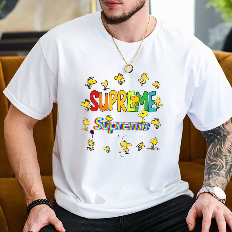Snoopy Supreme Unisex T Shirt Cotton Tee TAT7694 2
