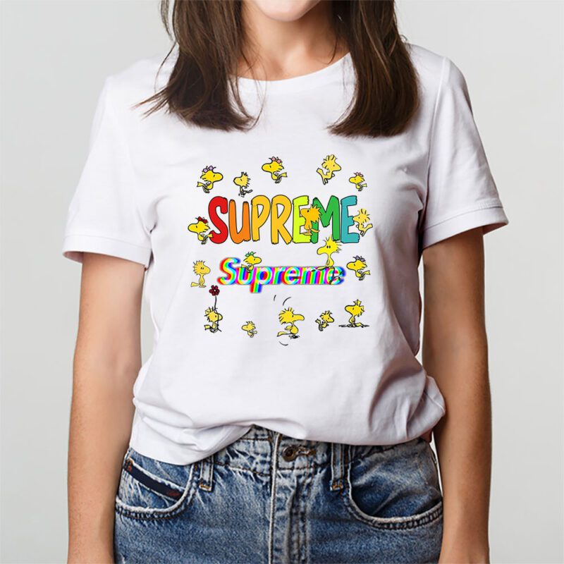 Snoopy Supreme Unisex T Shirt Cotton Tee TAT7694 3