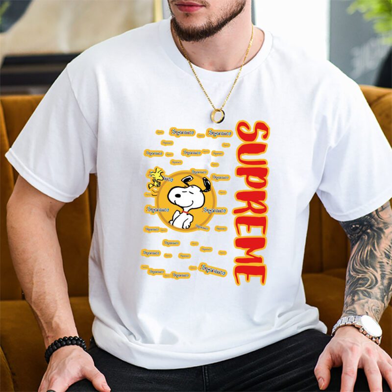 Snoopy Supreme Unisex T Shirt Cotton Tee TAT8439 2