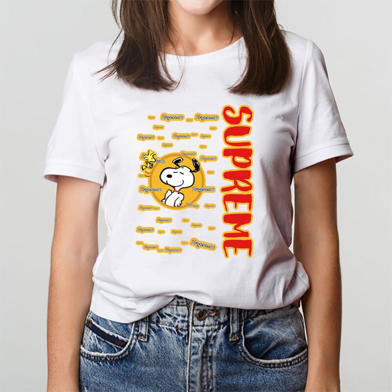 Snoopy Supreme Unisex T Shirt Cotton Tee TAT8439 3