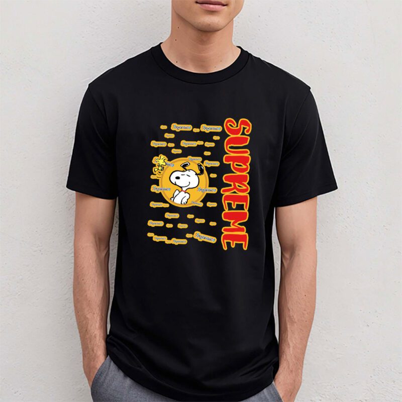 Snoopy Supreme Unisex T Shirt Cotton Tee TAT8439 4