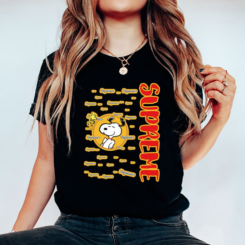 Snoopy Supreme Unisex T Shirt Cotton Tee TAT8439 5