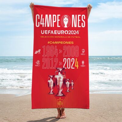Spain National Football Team Rectangle Beach Towel WBT1033