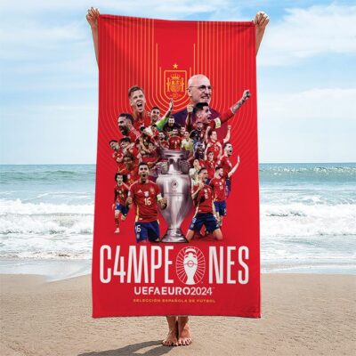 Spain National Football Team Rectangle Beach Towel WBT1043