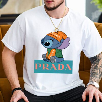 Stitch Prada Unisex T Shirt Cotton Tee TAT14441 2