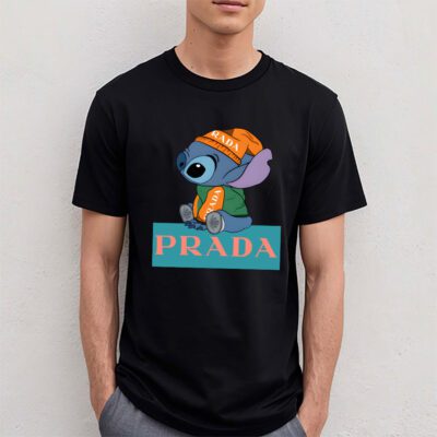 Stitch Prada Unisex T Shirt Cotton Tee TAT14441 4