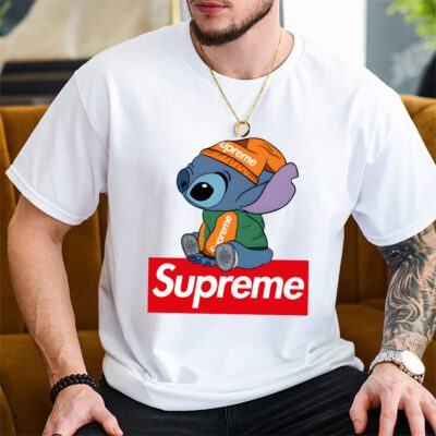 Stitch Supreme Unisex T Shirt Cotton Tee TAT14452 2