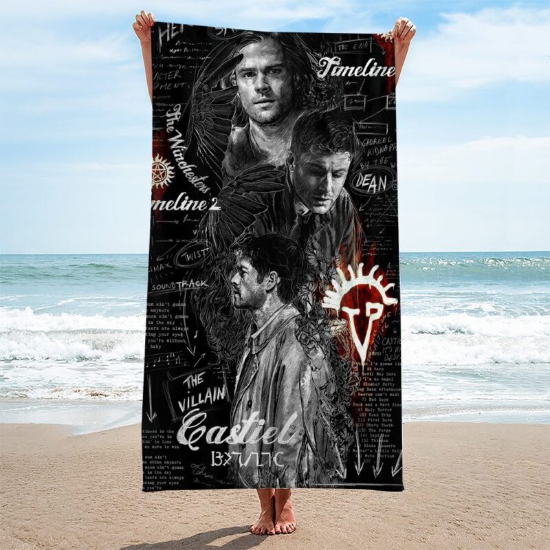 Supernatural Rectangle Beach Towel WBT1013