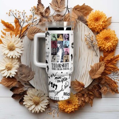 Taylor Swift Music Custom Stanley Quencher 40Oz Stanley Tumbler ZST1022 4 Taylor Swift Music Custom Stanley Quencher 40Oz Stanley Tumbler ZST1022 4