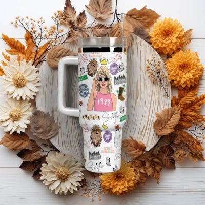 Taylor Swift Music Custom Stanley Quencher 40Oz Stanley Tumbler ZST1023 3 Taylor Swift Music Custom Stanley Quencher 40Oz Stanley Tumbler ZST1023 3