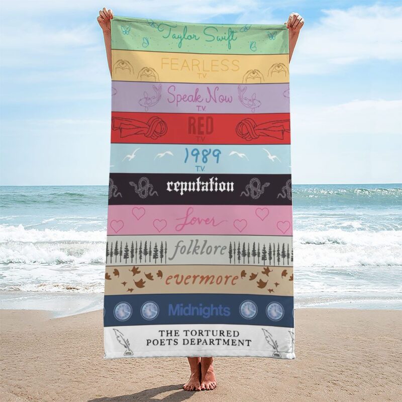Taylor Swift Rectangle Beach Towel WBT1012