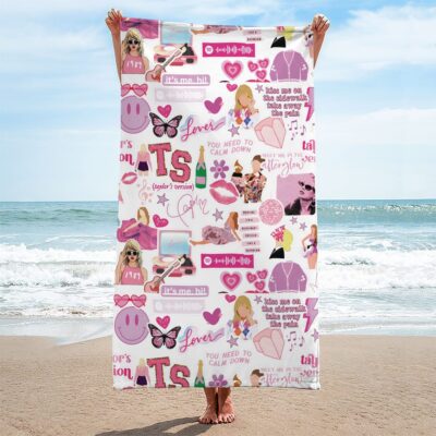 Taylor Swift Rectangle Beach Towel WBT1059