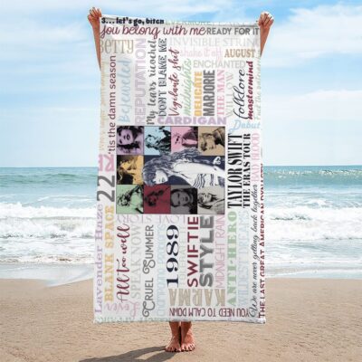 Taylor Swift Rectangle Beach Towel WBT1162