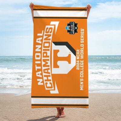 Tennessee Volunteers Baseball Rectangle Beach Towel WBT1061 1