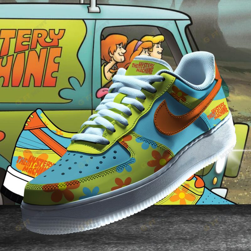 The Mystery Machine AF1 Sneaker Air Force 1 Limited Shoes GFA1040