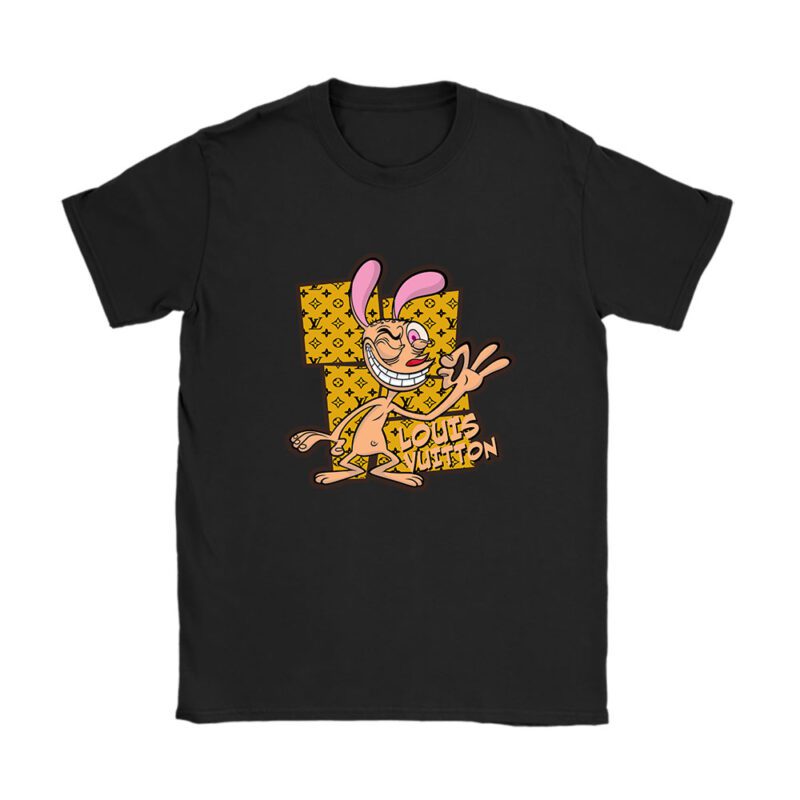 The Ren  Stimpy Show Louis Vuitton Unisex T-Shirt Cotton Tee TAT7433